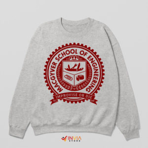 MacGyver's Innovators Academy School Sport Grey Sweatshirt