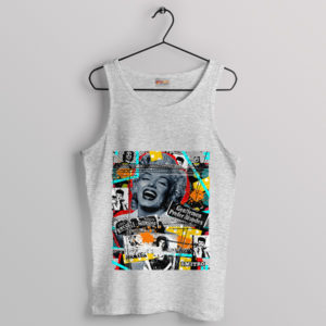 Marilyn Monroe Gentlemen Prefer Blondes Sport Grey Tank Top