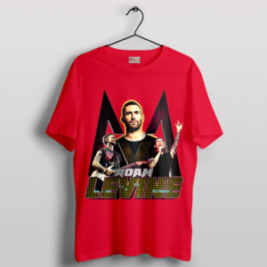 Marooned in Nostalgia Adam Levine Red T-Shirt