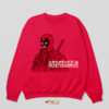 Marvel Deadpool Studio Ghibli Meme Sweatshirt