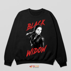 Marvel's Deadly Spy Black Widow Sweatshirt