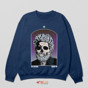 Masterpiece of Dawn FM The Weeknd Navy Sweatshirt