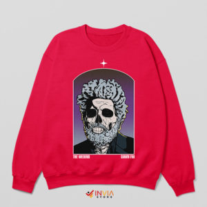 Masterpiece of Dawn FM The Weeknd Red Sweatshirt