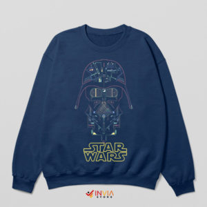 Masterpiece of the Dark Side Sculpture Navy Sweatshirt