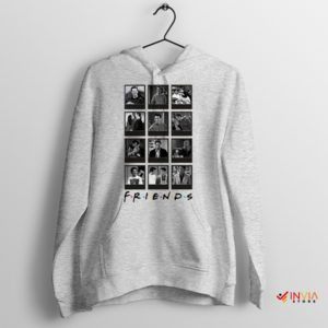 Matthew Perry Unforgettable Moment Friends Sport Grey Hoodie