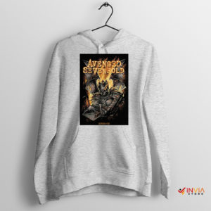 Metalhead's Inferno Shepherd of Fire A7X Sport Grey Hoodie