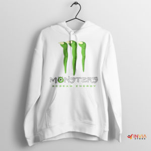 Monstrous Energy Surge Monsters Inc White Hoodie