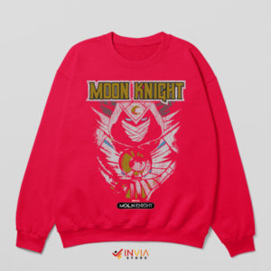 Moon Knight's Vintage Moonlight Red Sweatshirt