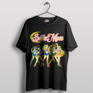 Moonlit Nostalgia Vintage Sailor Moon T-Shirt