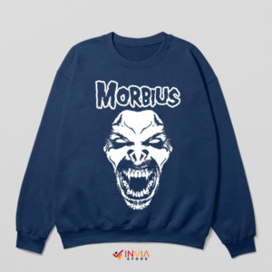 Morbius's Groove with Misfits Dark Navy Sweatshirt