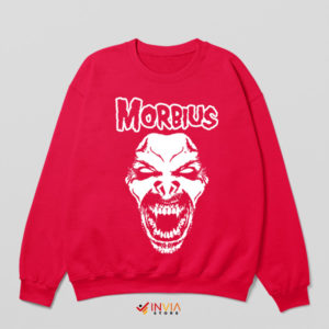 Morbius's Groove with Misfits Dark Red Sweatshirt