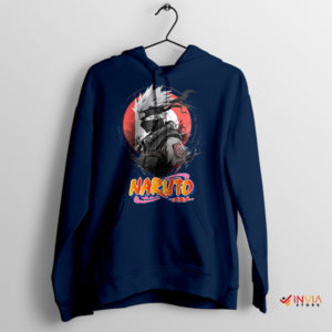 Mysterious Masked Ninja Kakashi Hatake Navy Hoodie