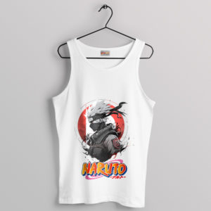 Mystical Charm of Kakashi Naruto White Tank Top