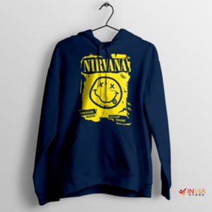 Nirvana's Smells Like Success Tribute Navy Hoodie