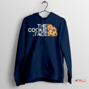 Nom Nom Navigator Cookie Face Navy Hoodie