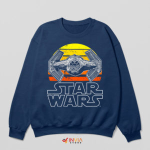 Nostalgic Starship TIE Advanced x1 Classic Navy Sweatshirt