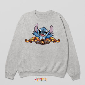 Ohana Stitch's Roar MGM Adventure Sport Grey Sweatshirt