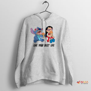 Ohana's Journey to Living Your Best Sport Grey Life Hoodie