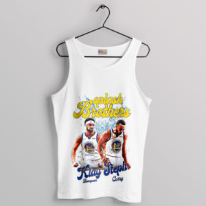 Our Splash Brothers Klay and Steph White Tank Top