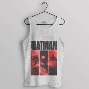 Panel by Panel The Batman Graphic Sport Grey Tank Top