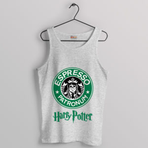 Perfect Brew Espresso Patronum Harry Potter Sport Grey Tank Top