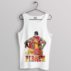 Playmaker Pippen's 33 Basketball Tank Top