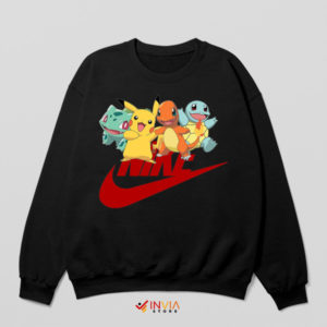 Pokémon Journey Origins Starter Black Sweatshirt