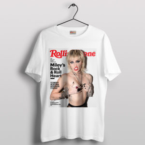 Pop Icon Miley Cyrus Rolling Stone T-Shirt