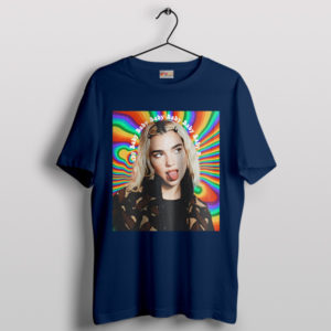 Pop Music Passion Dua Lipa's Baby Navy T-Shirt