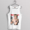 Pop Star Style Miley Cyrus Rolling Stone Tank Top