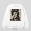 Portrait Paint Art Edition Amy Winehouse Sweatshirt