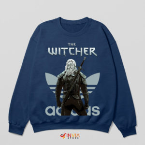 Power of Geralt The Witcher Adidas Navy Sweatshirt