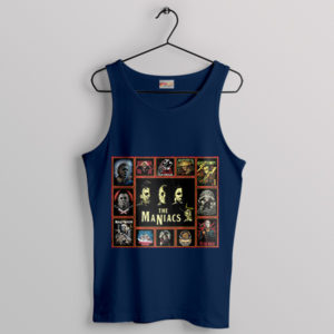 Prepare for Terror The Maniacs Horror Navy Tank Top