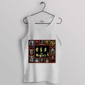 Prepare for Terror The Maniacs Horror Sport Grey Tank Top