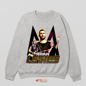 Retro Rockstar Revival Adam Levine Sport Grey Sweatshirt