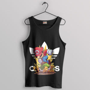 Retro Runners Mario Bros Action Tank Top