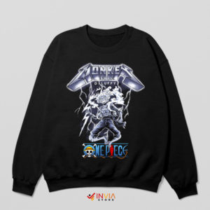 Ride the Lightning Luffy Gear 5 Sweatshirt