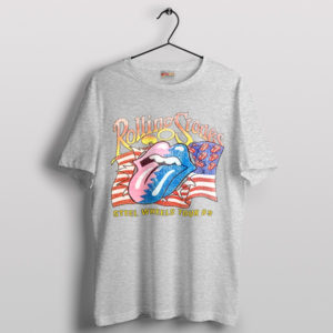 Rock Legends Live Rolling Stones '89 Sport Grey T-Shirt