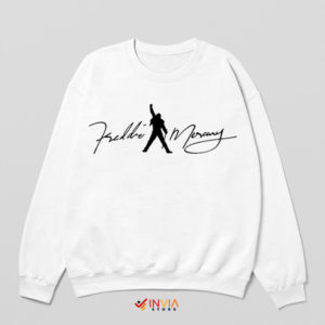 Rock and Roll Icon Freddie Silhouette Sweatshirt