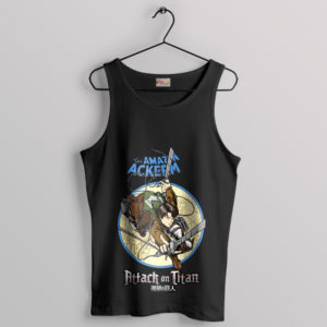 Rogue Titan's Shadow Ackerman AOT Tank Top