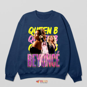 Royal Rhythm Beyoncé Queenly Navy Sweatshirt