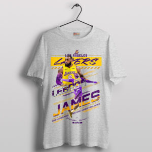 Royalty LeBron King Lakers Edition Sport Grey T-Shirt