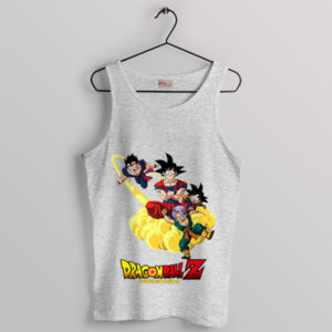 Saiyan Force Goku Goten Gohan Trunks Sport Grey Tank Top