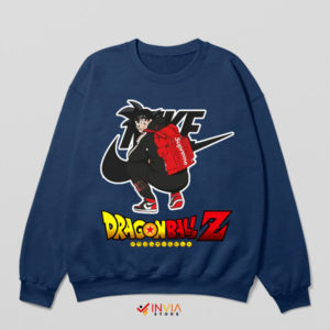 Saiyan Sensation Goku in Nike Fashion Navy Sweatshirt