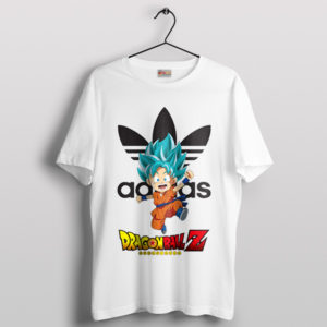 Saiyan Style with Adidas Twist Goku T-Shirt