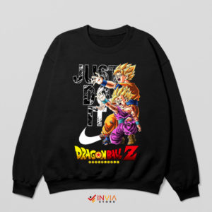 Saiyan Way Goku and Gohan Nike Do It Sweatshirt