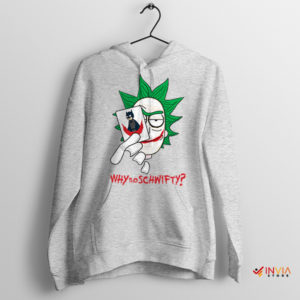 Schwifty Smiles Joker x Rick Sport Grey Hoodie