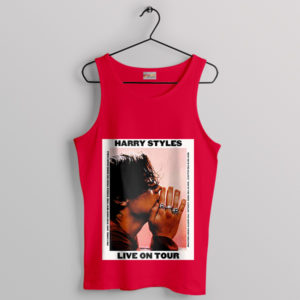 Shine Like Harry Styles Live on Tour Red Tank Top