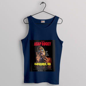 Signature Style Asap Babushka Boi Navy Tank Top