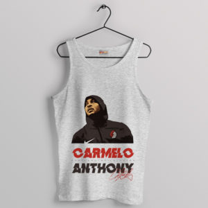 Signature Style Carmelo Anthony Limited Sport Grey Tank Top